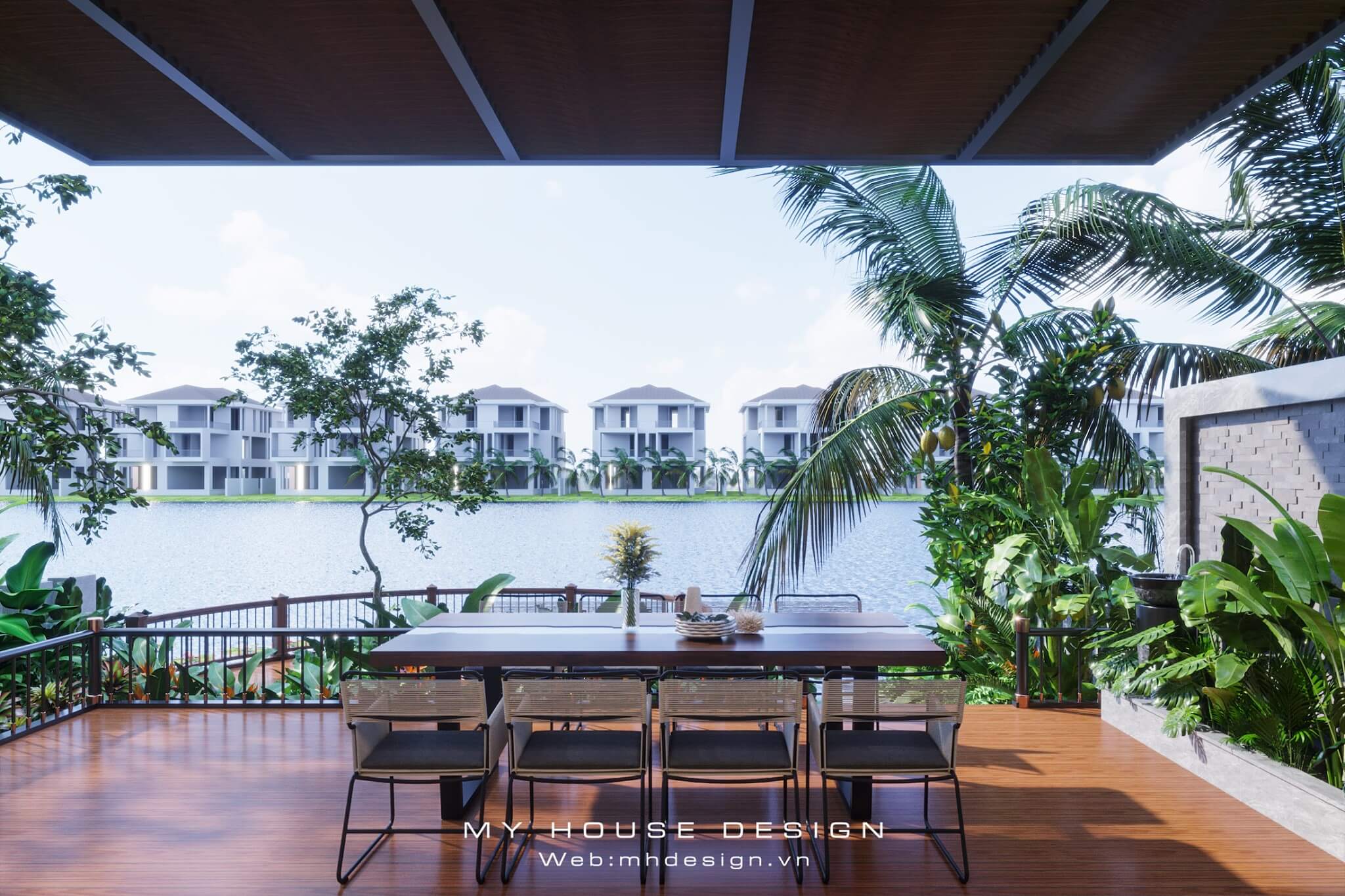 Thiết kế kiến trúc biệt thự