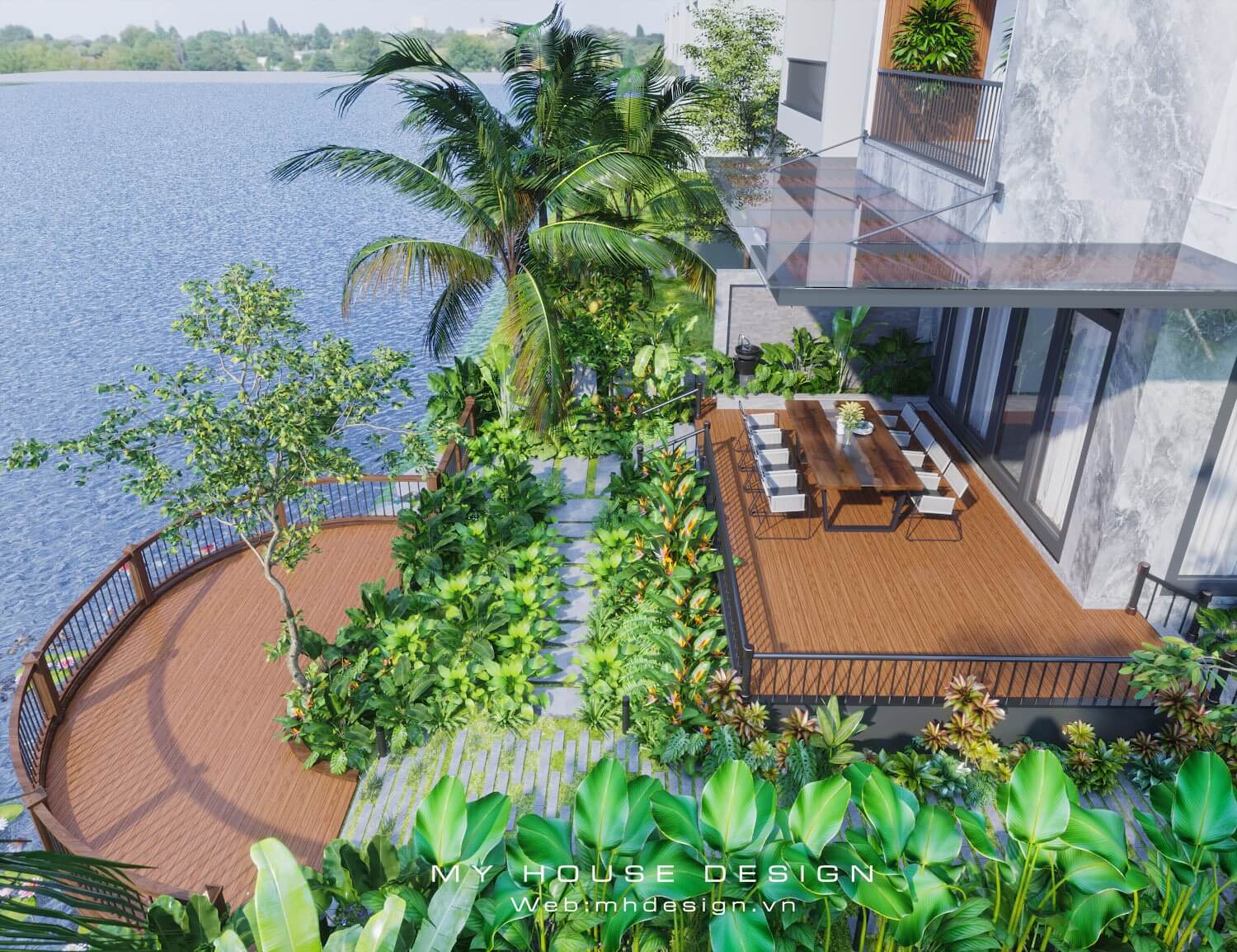 Thiết kế kiến trúc biệt thự