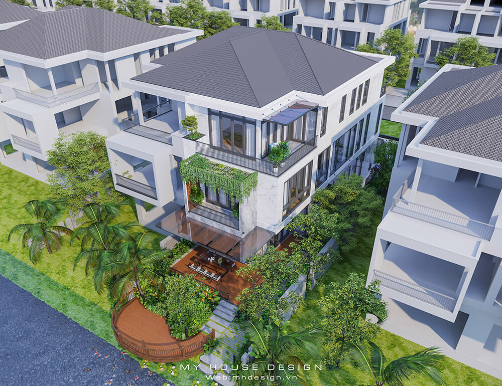 Thiết kế kiến trúc biệt thự